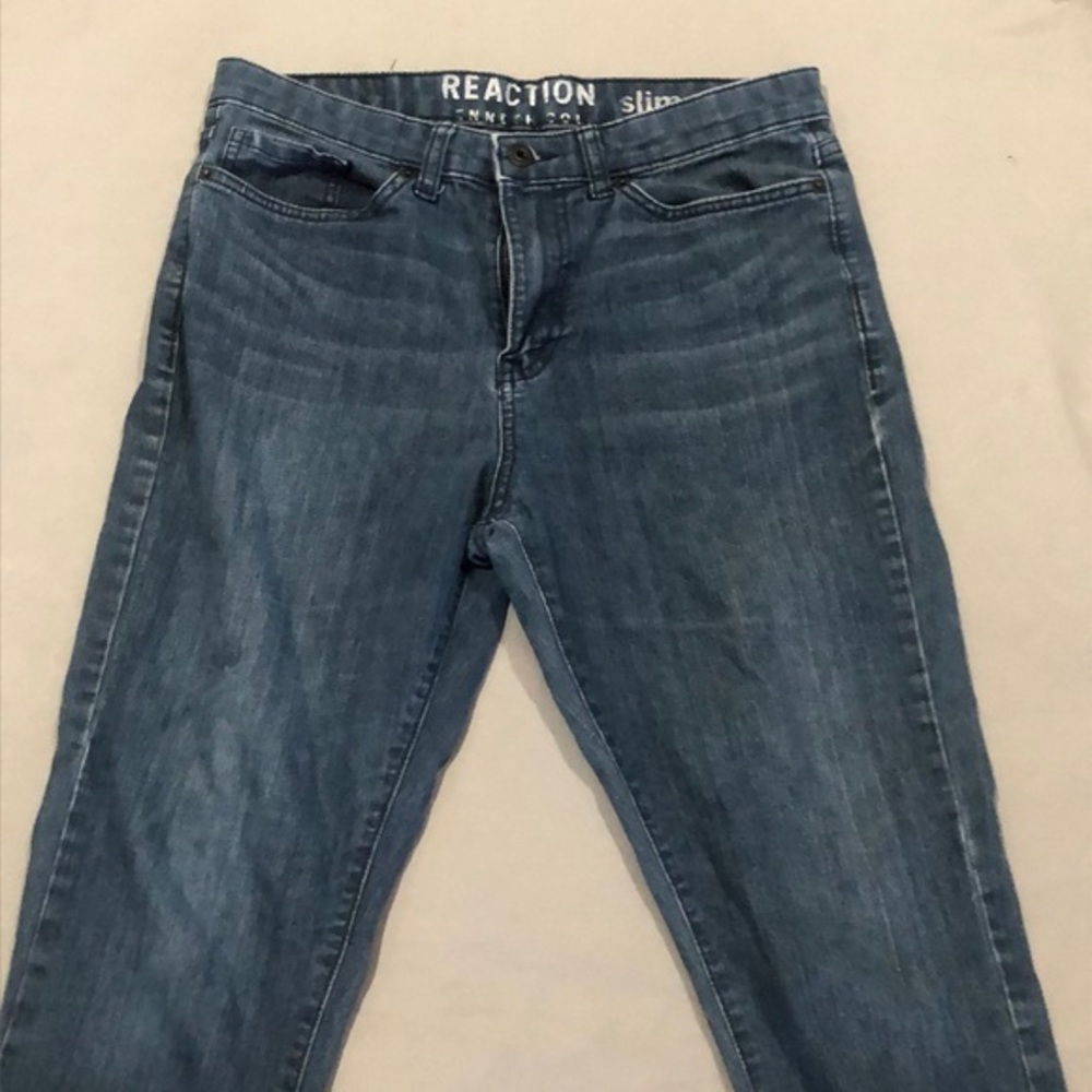 Kenneth Cole reaction men’s blue slim jeans